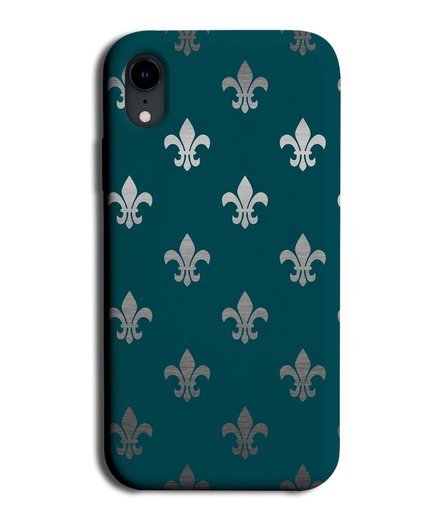 Teal and Silver Joker Crest Phone Case Cover Green Jester Jesters Foil CN90