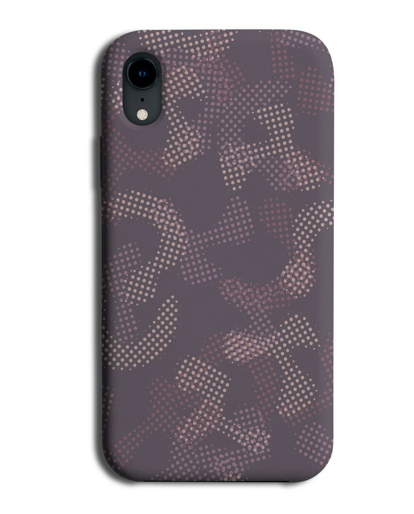 Purple Mesh Camo Pattern Printed Phone Case Cover Army Girls Pink Lilac H573