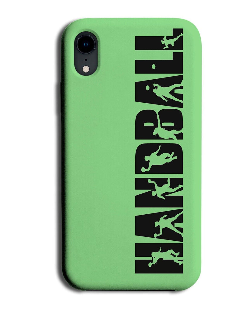Handball Phone Case Cover Word Sport Ball Hand Dodge Dodgeball Green Kids Q733