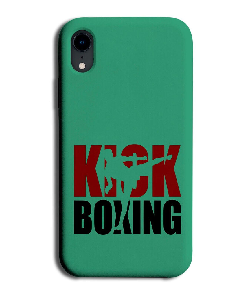 Green Kick Boxing Phone Case Cover Fighter Mens Boys Male Boxer Gift Kicks BP03