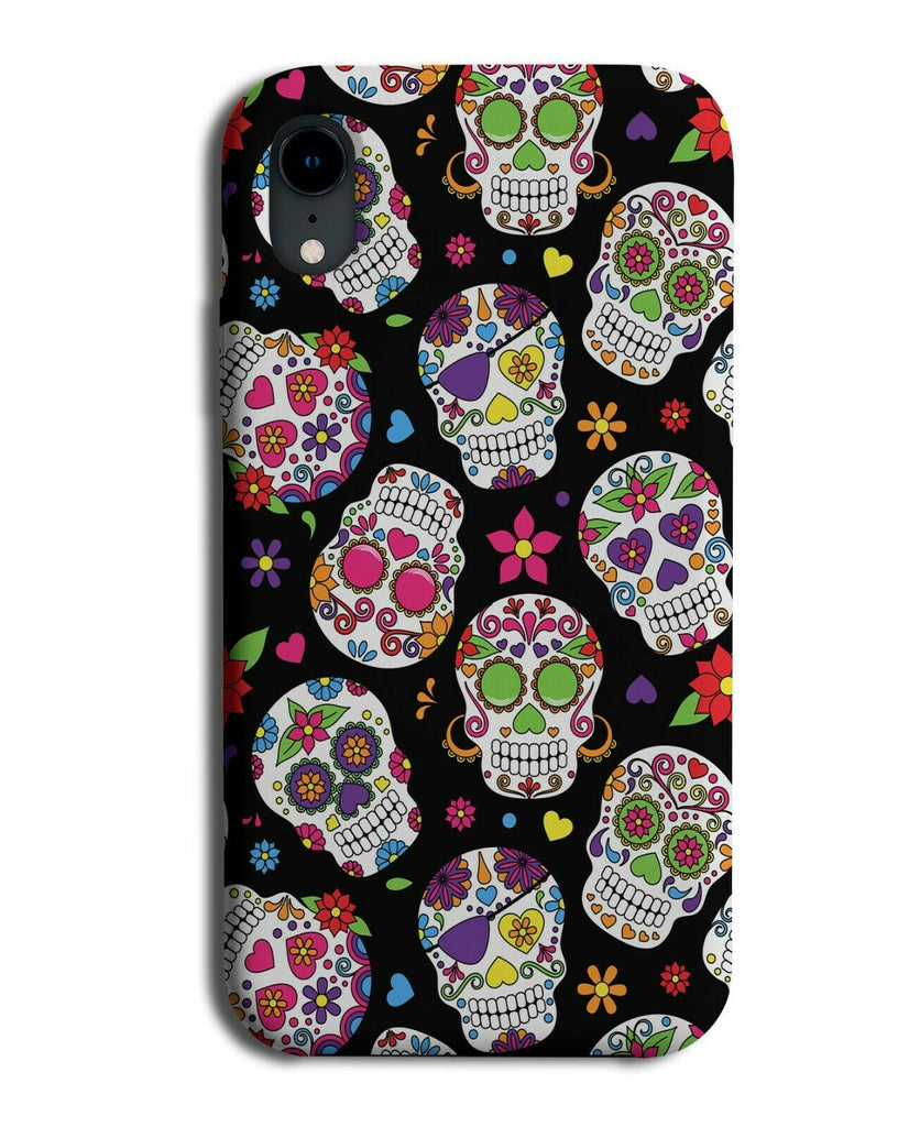 Gothic Sugar Skull Phone Case Cover Skulls Mexican Goth Floral Grunge Teen G590