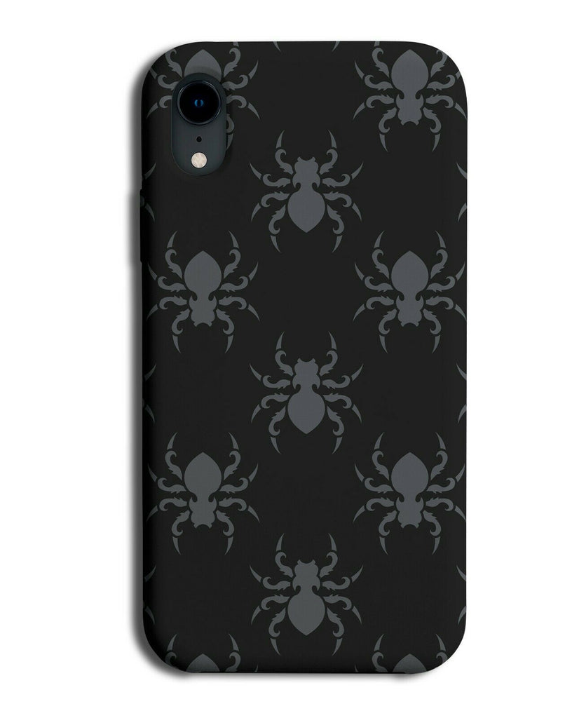 Black and Grey Bugs Wallpaper Pattern Phone Case Cover Bug Insects Spiders H682