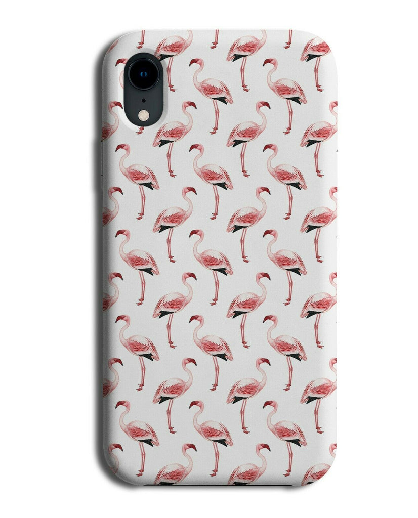Style Flamingo Wallpaper Pattern Phone Case Cover Flamingos Bird Birds E740