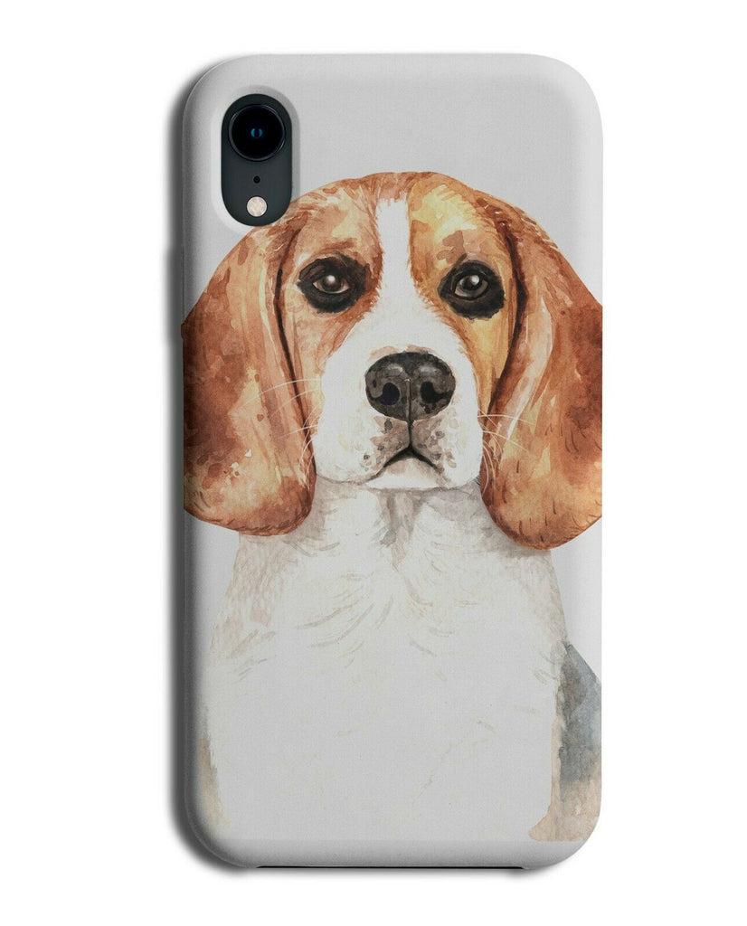Beagle Phone Case Cover Dog Pet Watercolour Oil Painting Beagles K664