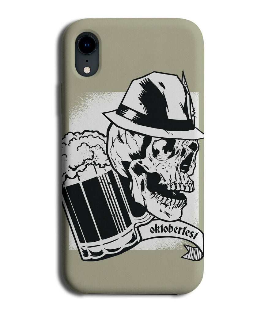 Oktoberfest Skull Pint Phone Case Cover Drinking Alcohol Alcoholic Skulls J025