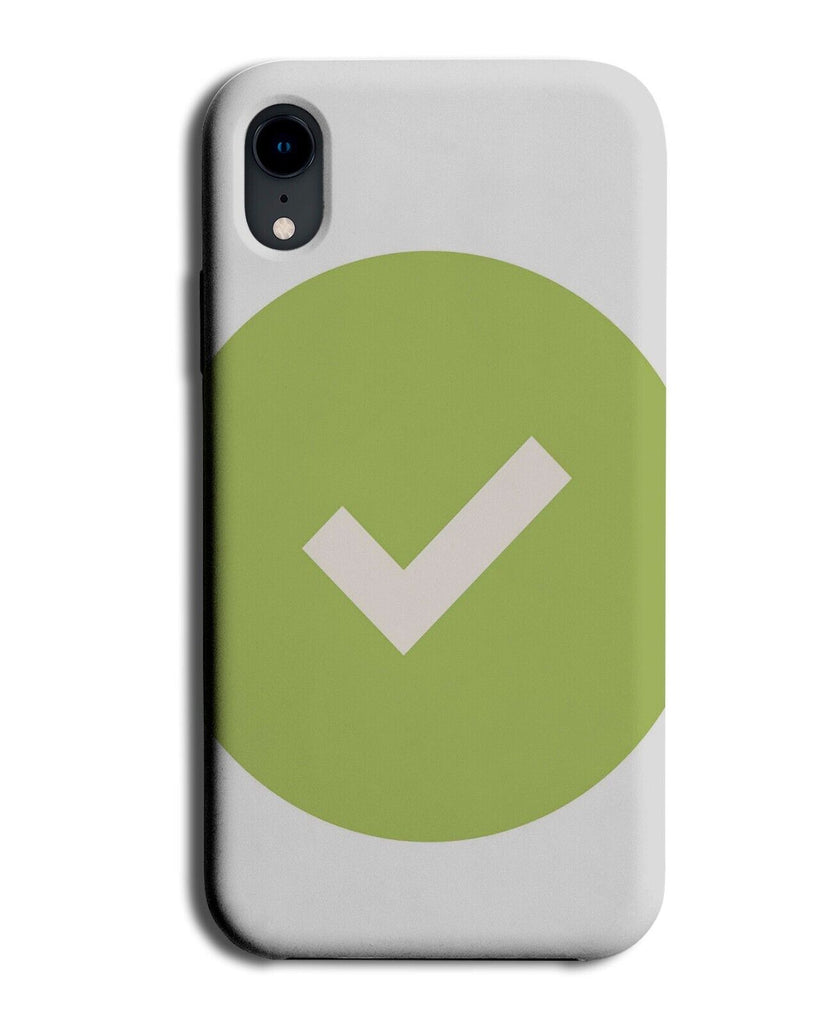 Green Tickmark Phone Case Cover Tick Mark Check Symbol Ticks Shape Correct P278
