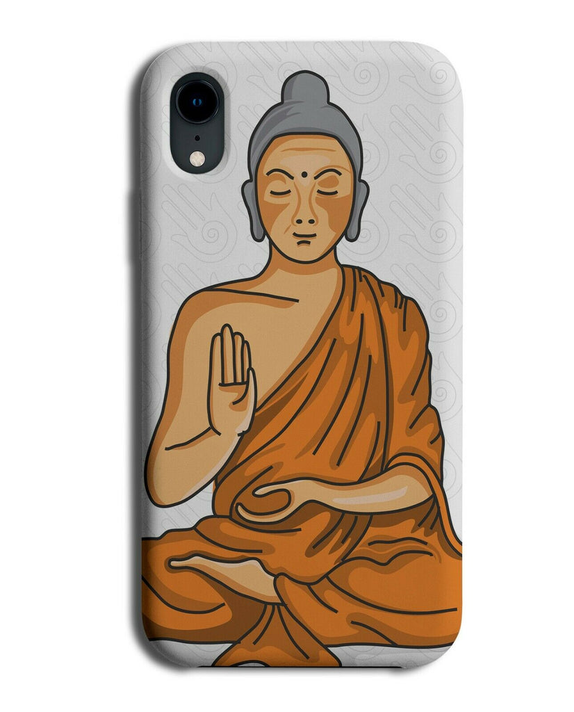 Gautama Buddha Cartoon Statue Phone Case Cover Buddhist Indian India Hindu J570