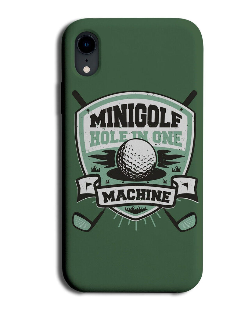 Mini Golf Phone Case Cover Golfing Golfer Minigolf Clubs Club Machine P993