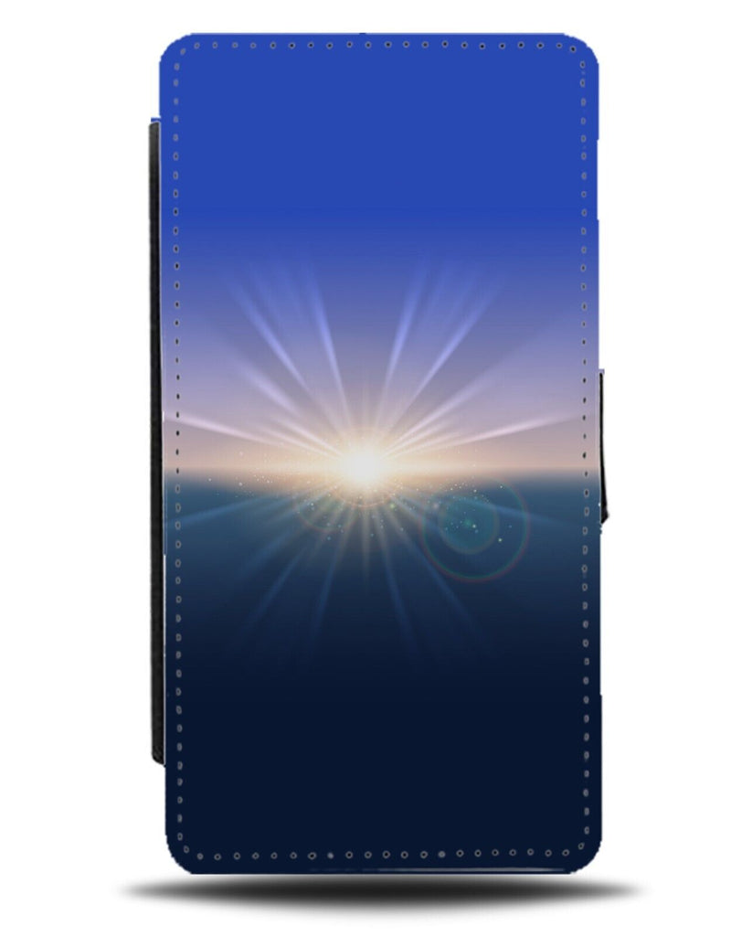 Glaring Sunrise Flip Wallet Case Sunset Sunny Sun Shine Sunshine Photograph CN05