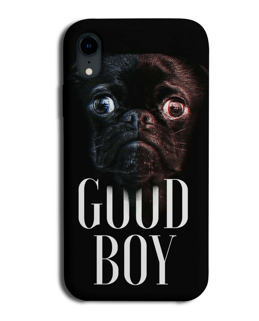 Big Pug Eyes Phone Case Cover Pugs Dog Dogs Puppy Black Funny Face Gift E129