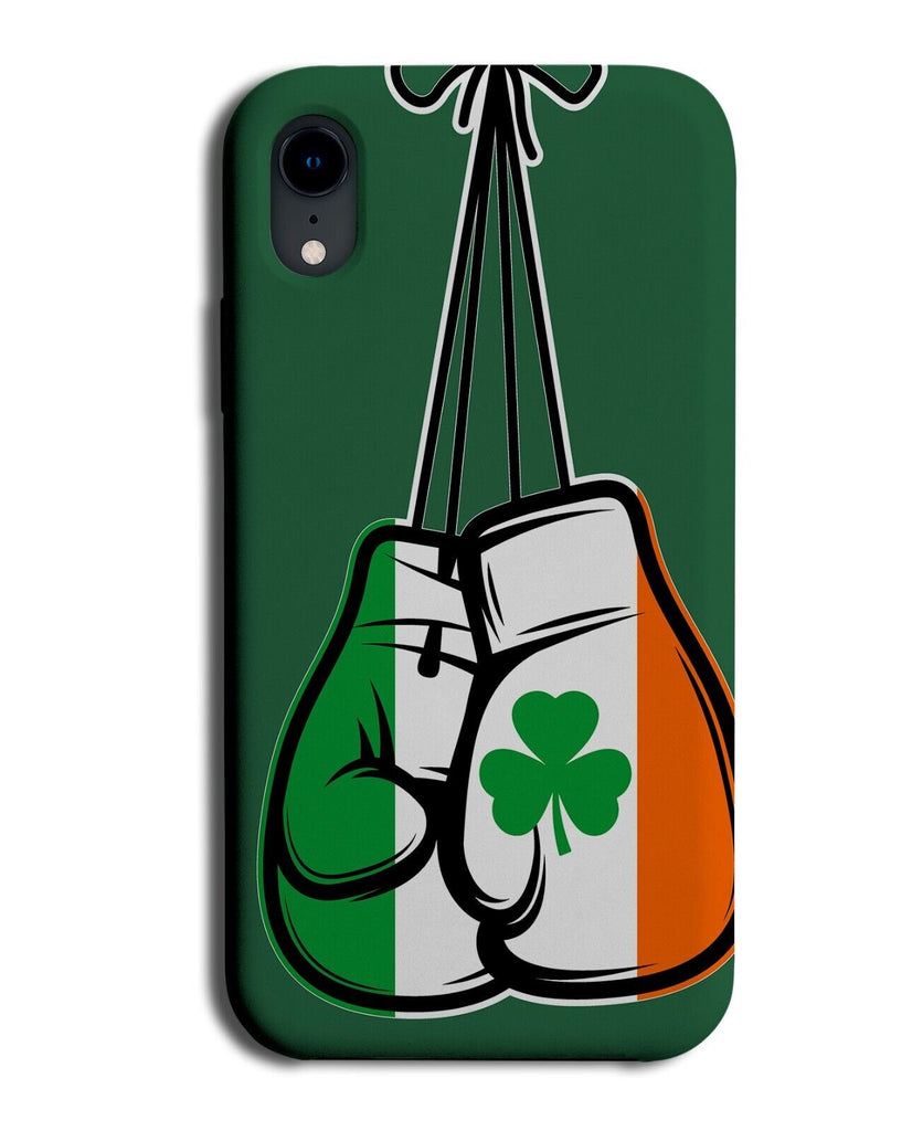 Irish Boxing Gloves Phone Case Cover Glove Ireland Flag Colours Theme Boxer DA86