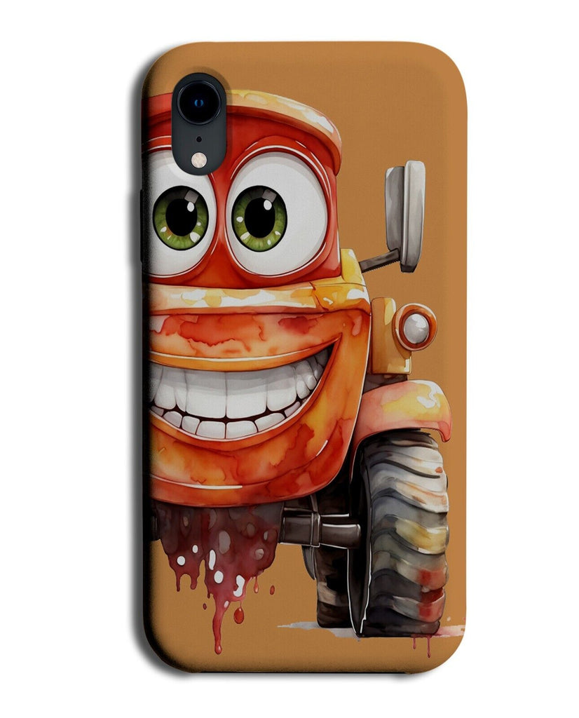 Cartoon Monster Truck Phone Case Cover Trucks Scrapyard Car Dump Funny Kids DE78