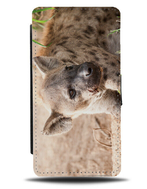 Hyena Photograph Flip Wallet Case Hyenas Photo Picture Africa African H957