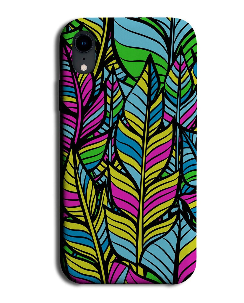 Colourful Feathers Phone Case Cover Feather Pattern Wing Bird Peacock Wings AX36