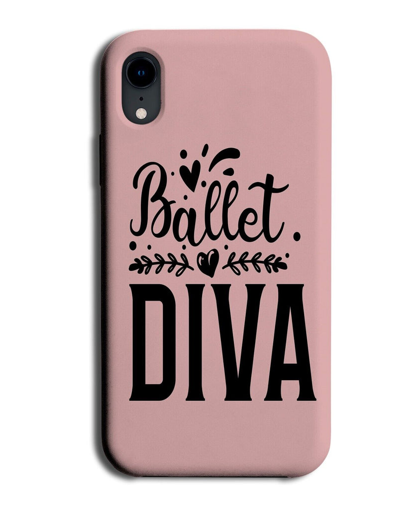 Pink Ballet Diva Phone Case Cover Ballets Dancer Gift Girls Girl Performer CY94