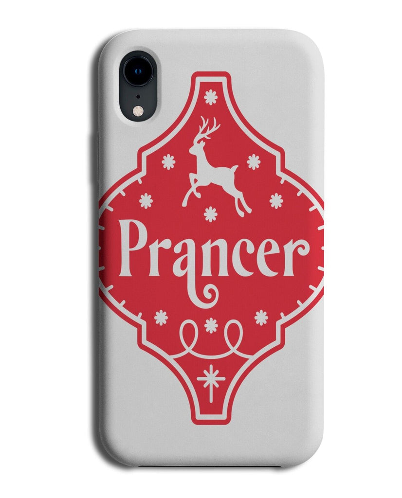 Prancer Reindeer Phone Case Cover Reindeers Prancers Name Names Christmas N944