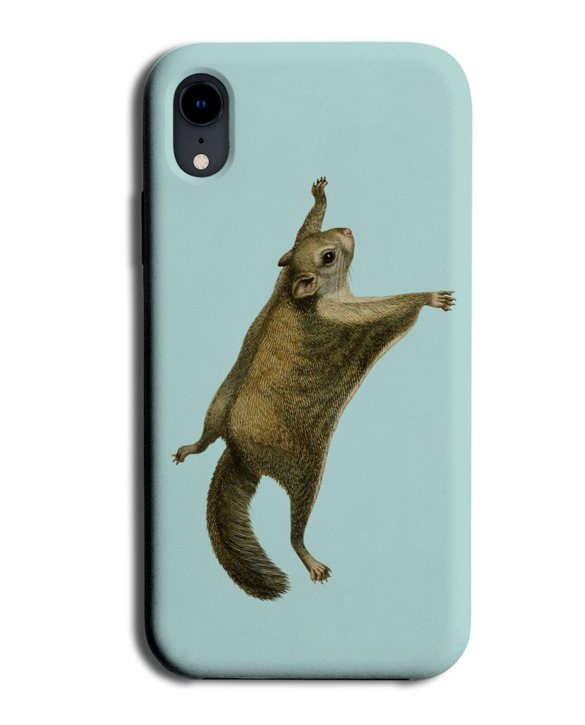 Squirrel Flying Picture Phone Case Cover Artwork Painting Squirrels Leap Q681C