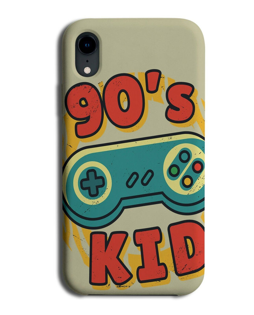90s Kid Phone Case Cover Retro Video Games Gamer Nineties 1990s Gaming J412