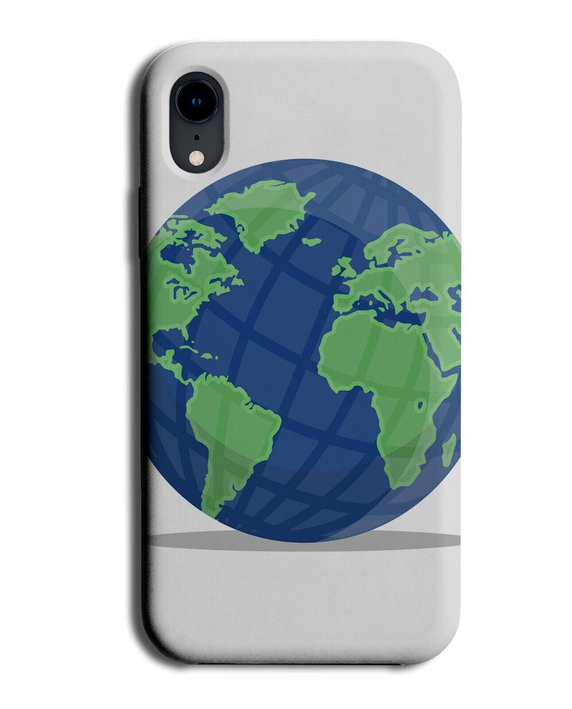 Cartoon Globe Phone Case Cover Globes Earth Circle Earth Trotter Explorer Q109