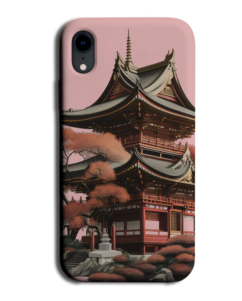 Chinese Traditional Temple Phone Case Cover Japanese Asian Oriental Shrine BB75