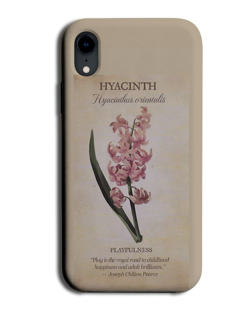Hyacinth Flower Phone Case Cover Pink Hyacinths Flowers Floral Flowery Q762