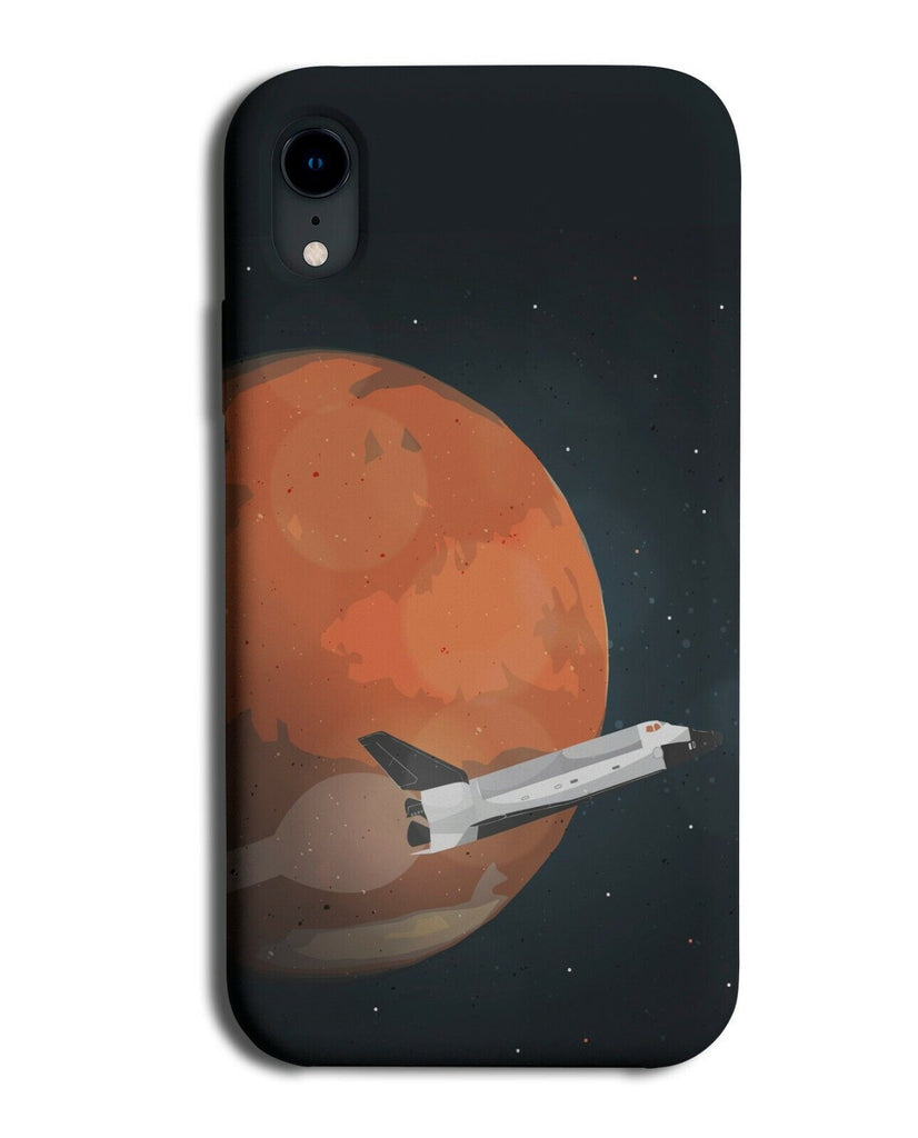 Rocket Going Round Mars Planet Phone Case Cover Planets Space Launch Ship K105