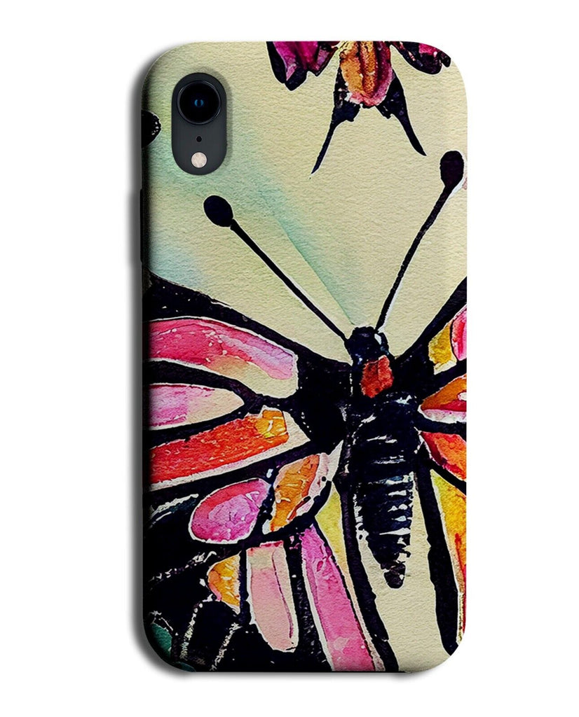Watercolour Butterfly Artwork Print Phone Case Cover Art Painting Wing AF36
