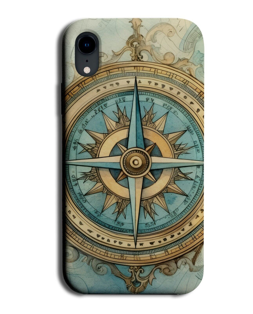 Vintage Nautical Compass Phone Case Cover Compasses Pocket Watch Style DG38