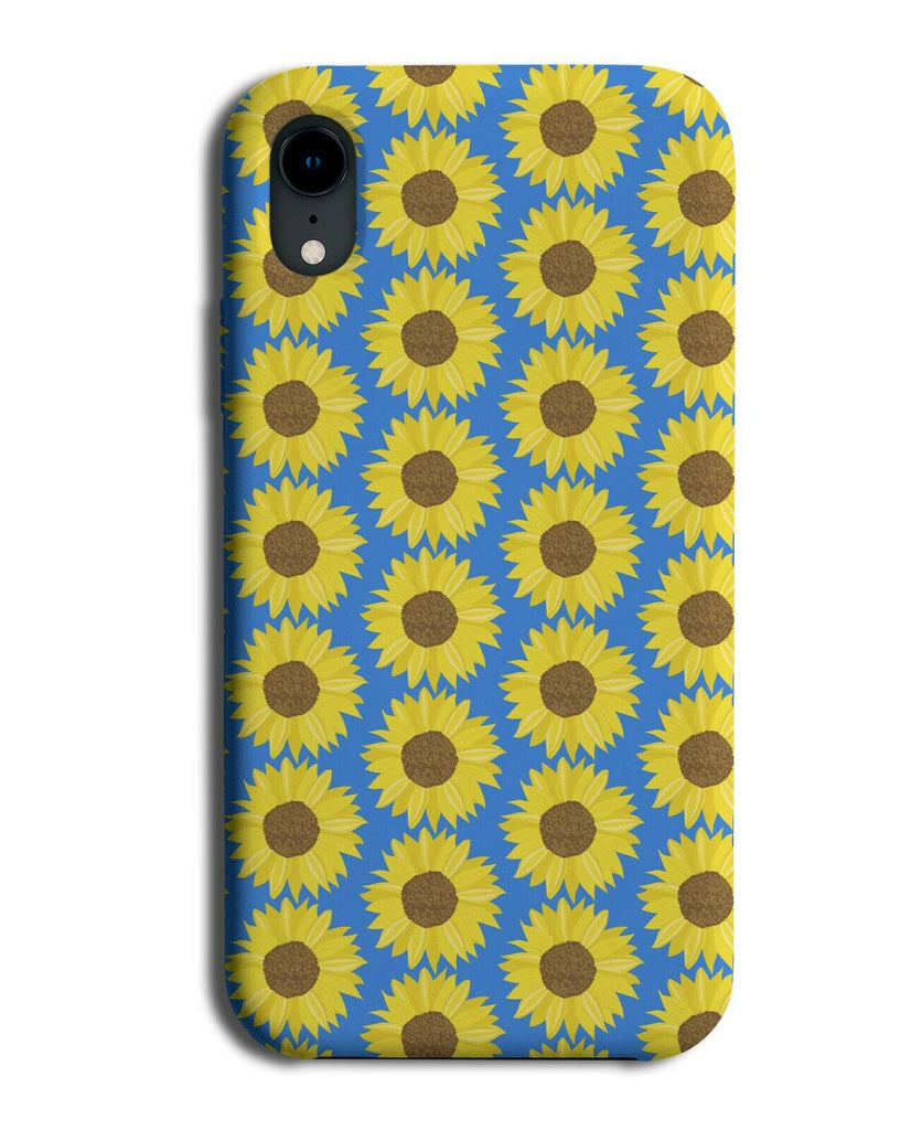 Sunflower Pattern Phone Case Cover Sunflowers Bundle Print Floral Spring F924