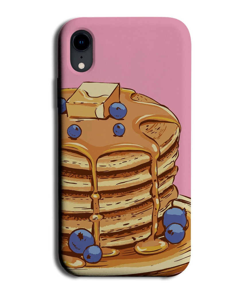 Blueberry Pancakes Phone Case Cover Pancake Blueberries Maple Syrup Sauce P523