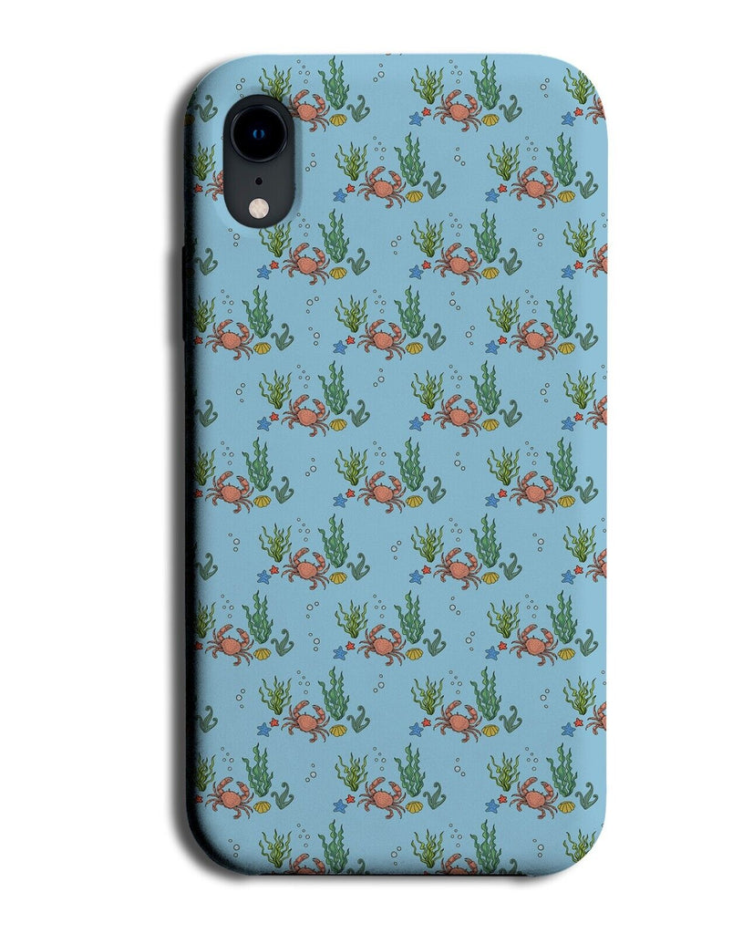 Cartoon Crabs Pattern Phone Case Cover Crab Crabby Shells Ocean Loads Of CN43