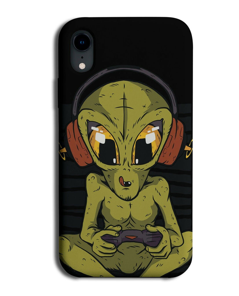 Out Of This World Gamer Phone Case Cover Space Gaming Alien Headphones i919