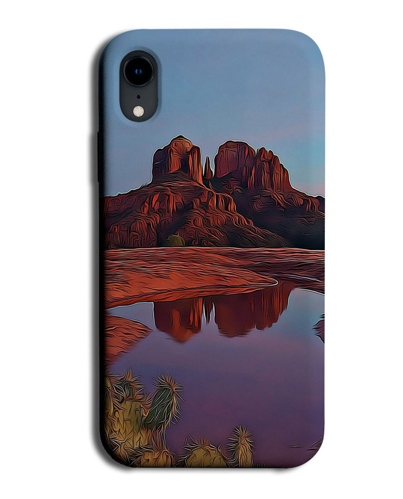 Las Vegas Red Rock Phone Case Cover Rocks Canyon Lake Hiker Hiking In Hike BP36