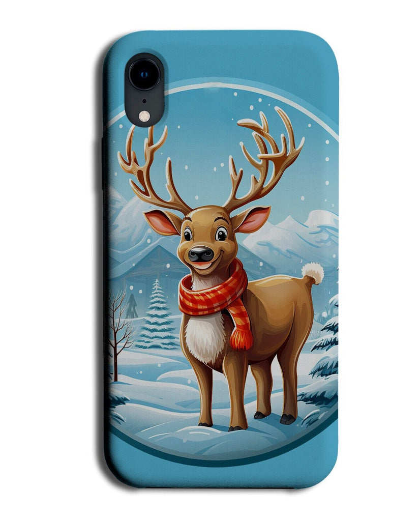 Childrens Christmas Reindeer Phone Case Cover Reindeers Kids Kiddies Childs DD47