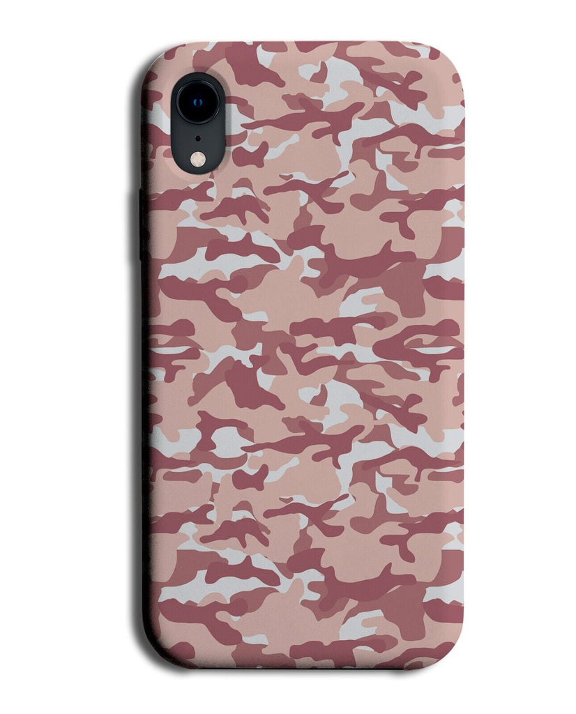 Rose Gold Camo Pattern Phone Case Cover Camouflage Army Coloured Style Girl CM42