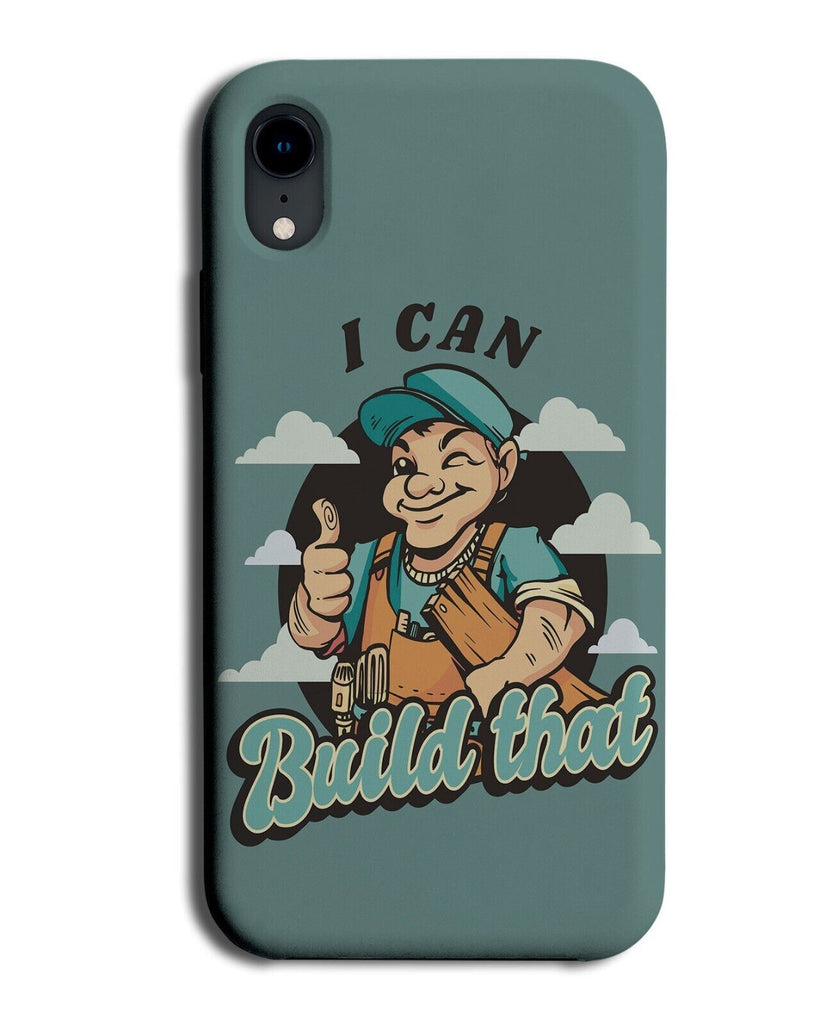 Funny Builder Phone Case Cover Builders Labourer Worker Trader Bricklayer P836