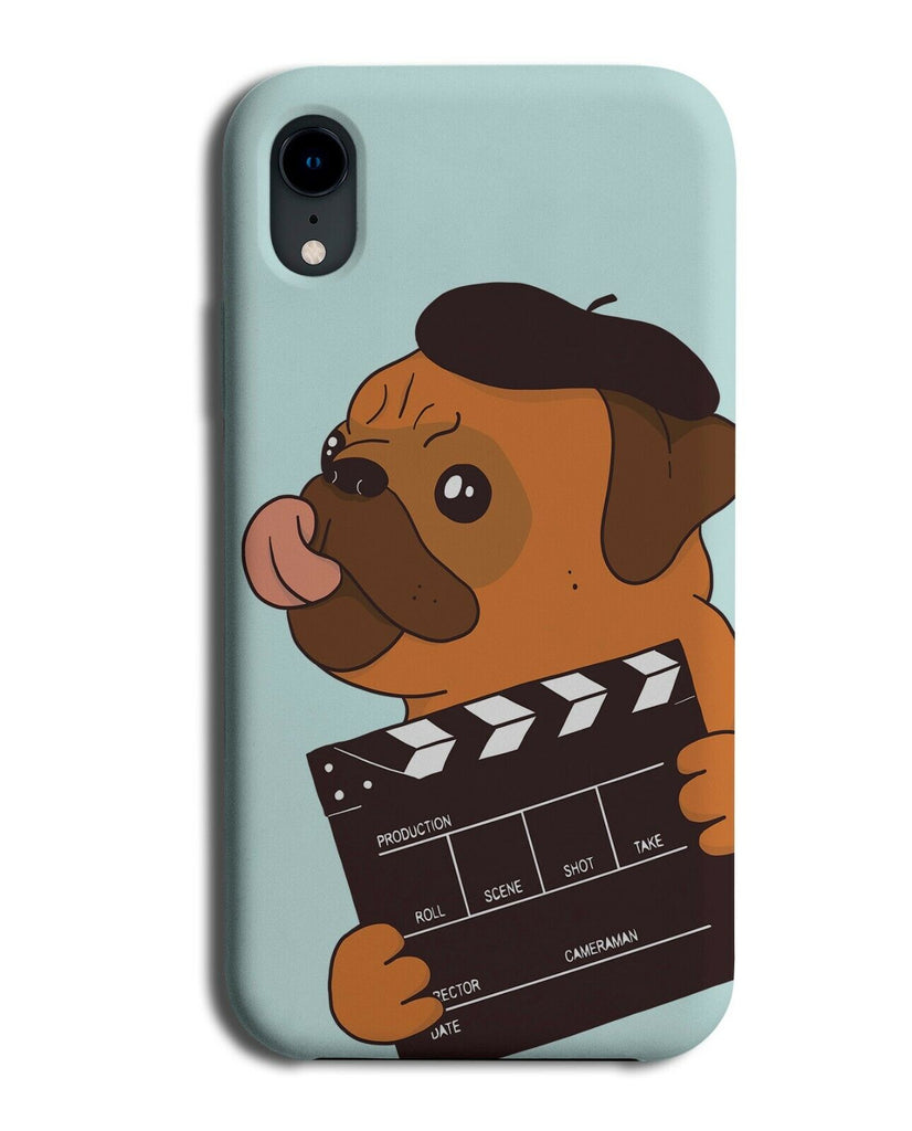 Director Pug Phone Case Cover Funny Film Clapper Directors Pugs Dog Dogs K146
