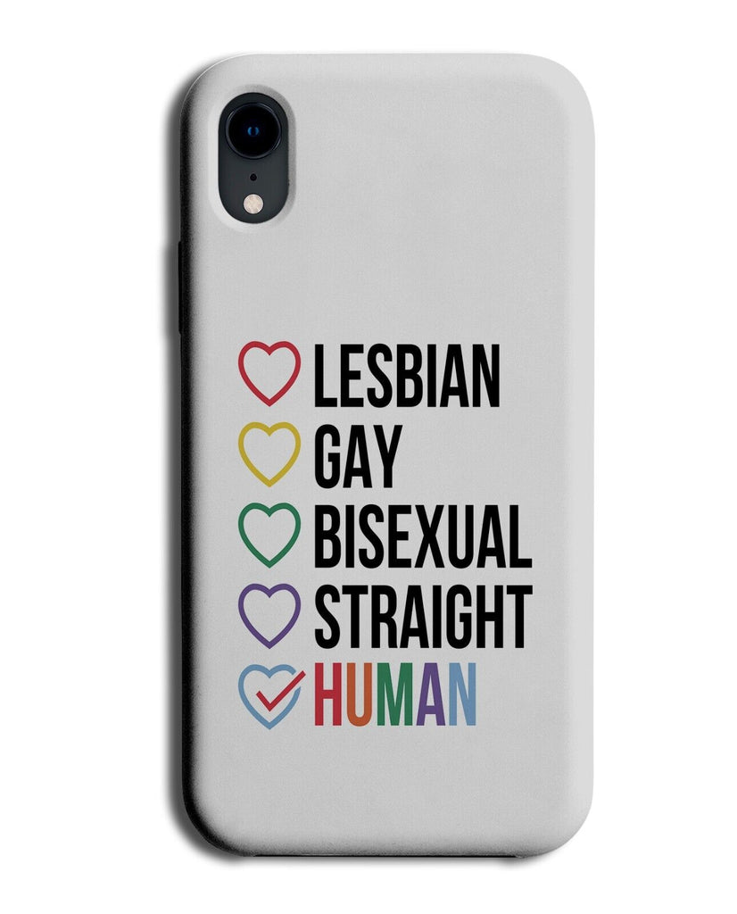 LGBT Phone Case Cover LGBTQ LGBTQ+ Pride Positivity Positive Slogan Tick CI17