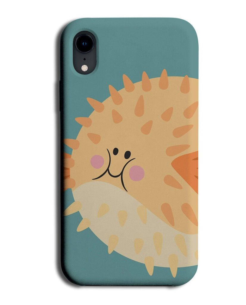 Cartoon Pufferfish Phone Case Cover Puffer Puff Up Blowfish Blow Fishes BS94