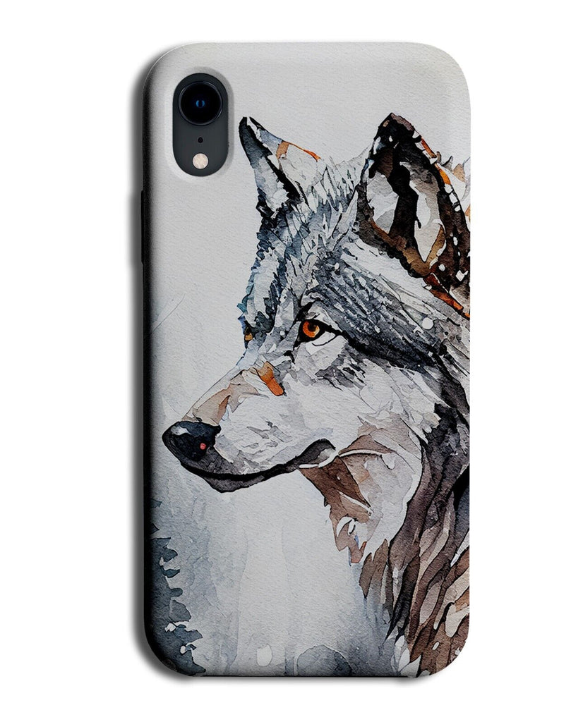 Winter Wolf Phone Case Cover Wolfs Snow Snowing Wolves Artic Black Grey CW08