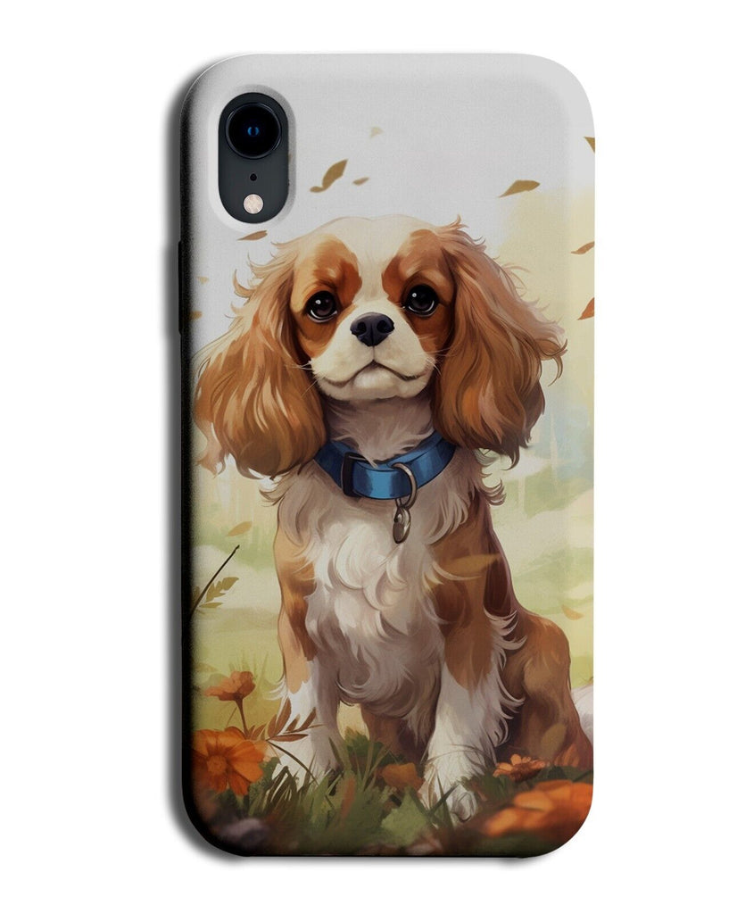 Cartoon Cavalier King Charles Spaniel Phone Case Cover Dog Dogs Spaniels DA18