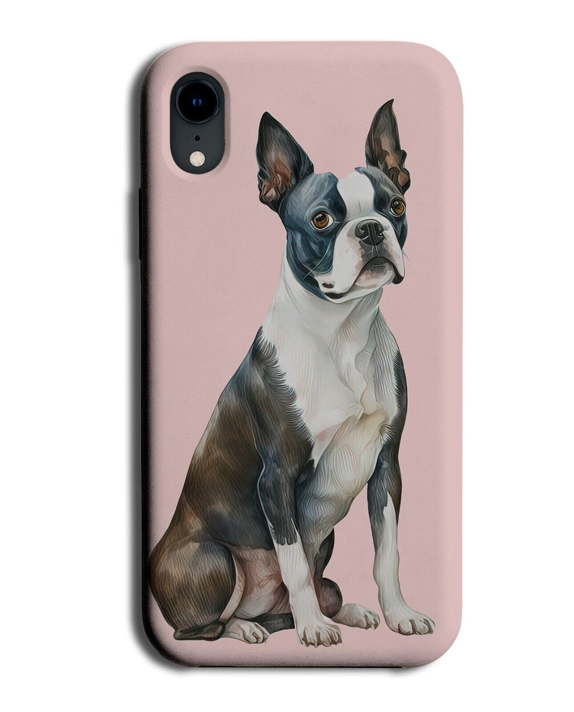 Watercolor Boston Terrier Phone Case Cover Terriers Watercolour Dog Puppy BC70