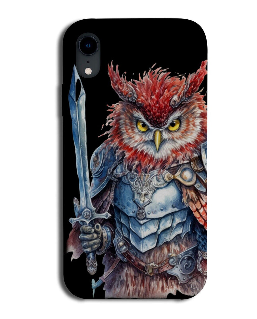 Owl Knight Phone Case Cover Owls Viking Warrior Funny Novelty Gladiator BY13