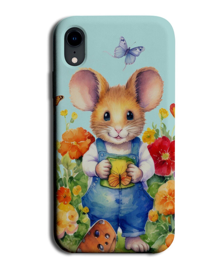Farmer Mouse Phone Case Cover Farming Funny Overall Farm Mice Nature Farms CU66