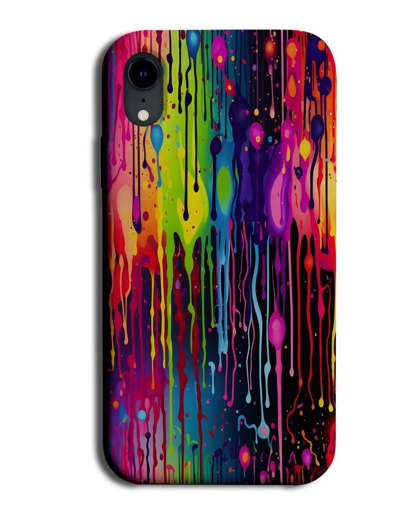 Dripping Multicoloured Paint Phone Case Cover Paints Colours Multicolour DA48