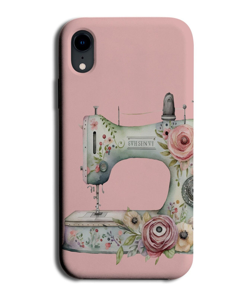 Pink Sewing Machine Phone Case Cover Sewer Sew Seamstress Seamstresses LP64