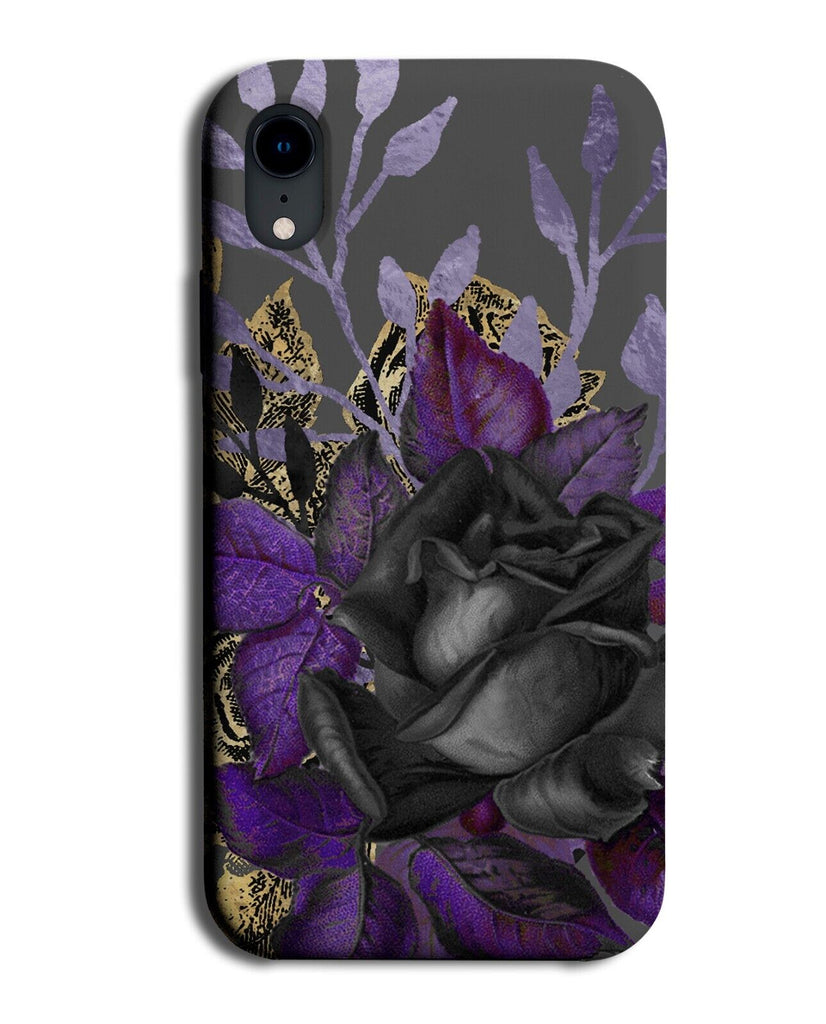 Victorian Vintage Dark Grunge Roses Phone Case Cover Gothic Floral Picture AI81