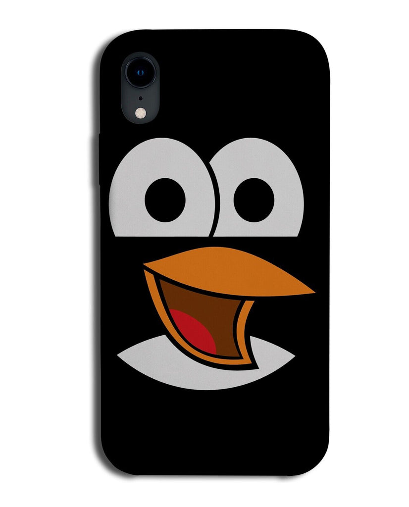 Laughing Penguin Face Phone Case Cover Penguins Cartoon Kids Character LOL BX16
