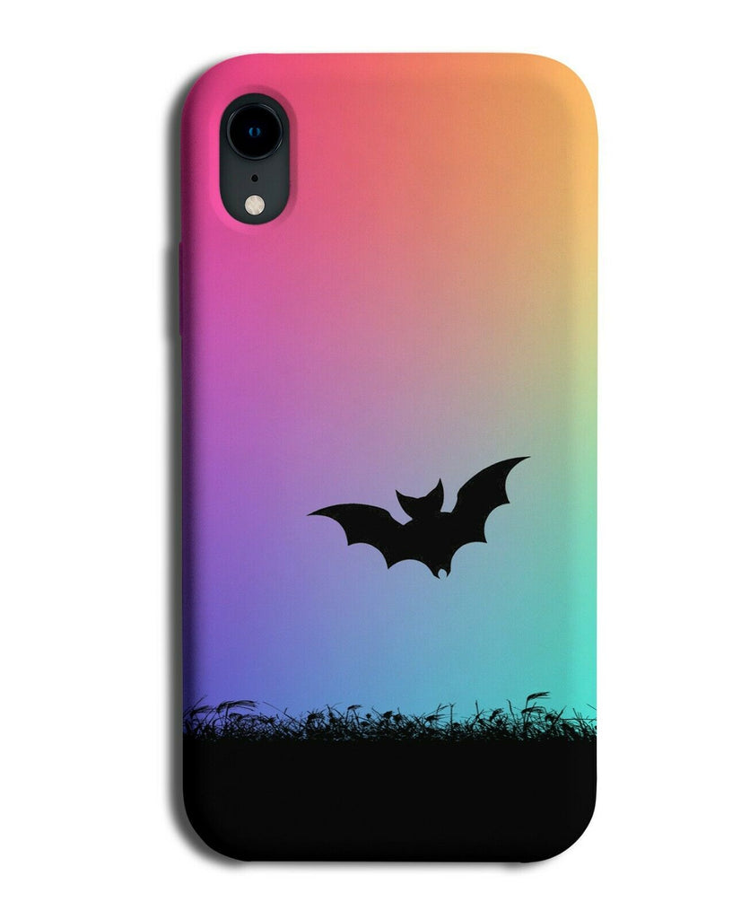 Bats Silhouette Phone Case Cover Bat Multicolour Multicoloured Kids I043