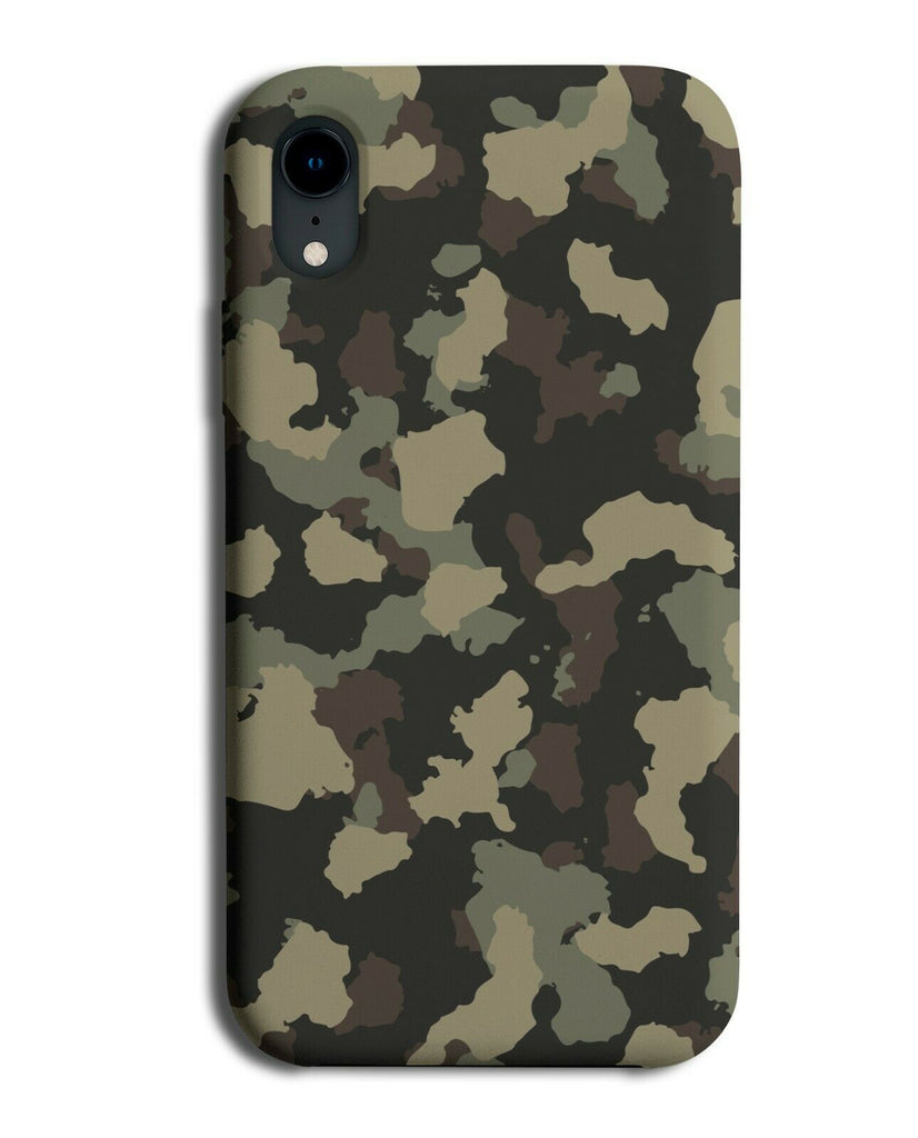 Army Coloured Camo Phone Case Cover Camouflage Design Theme Style Themed H577